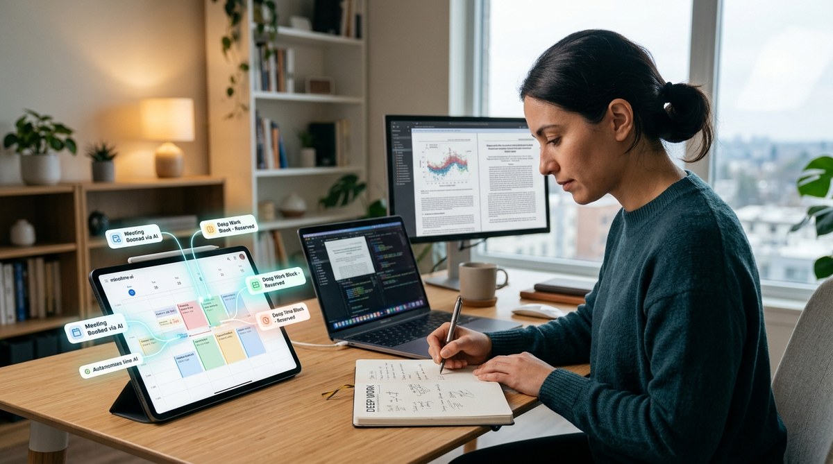 How to Let AI Take Over Your Scheduling So You Can Focus on Deep Work