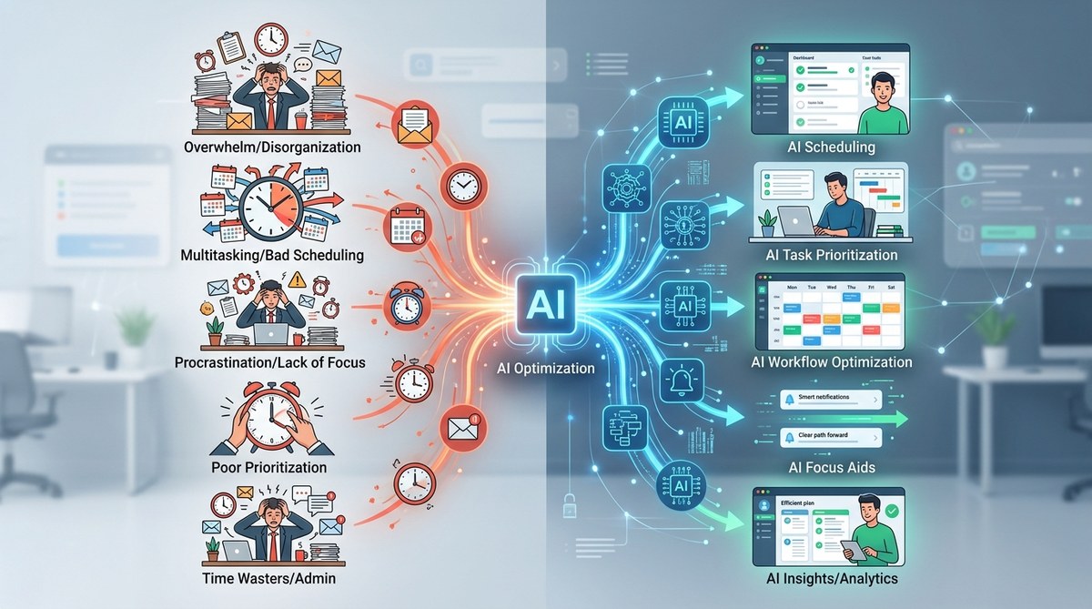 5 Common Time Management Mistakes You’re Making (And How AI Can Fix Them)