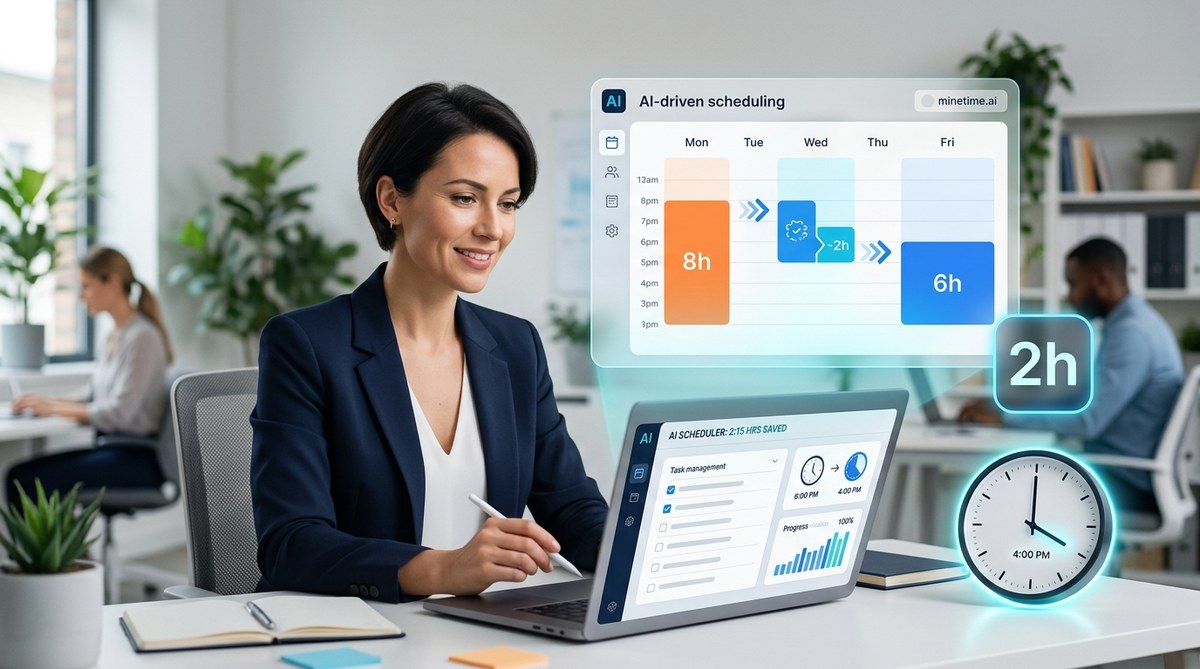 How to Cut Your Workday by 2 Hours with AI-Powered Time Management