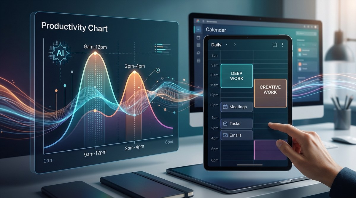 How to Use AI to Predict Your Peak Productivity Hours and Schedule Around Them